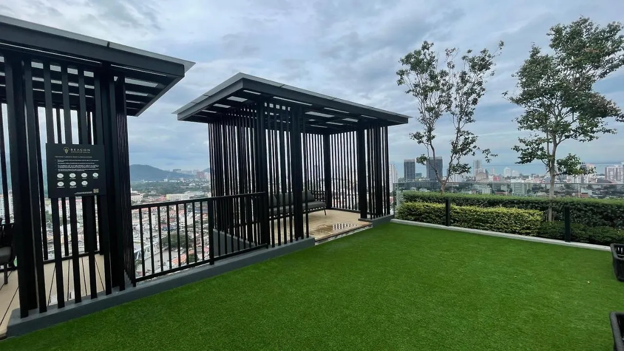 Apartment Beacon Executive Suites #Cozyfamilystay #Rooftoppool #16 #10Paxs George Town Malaysia