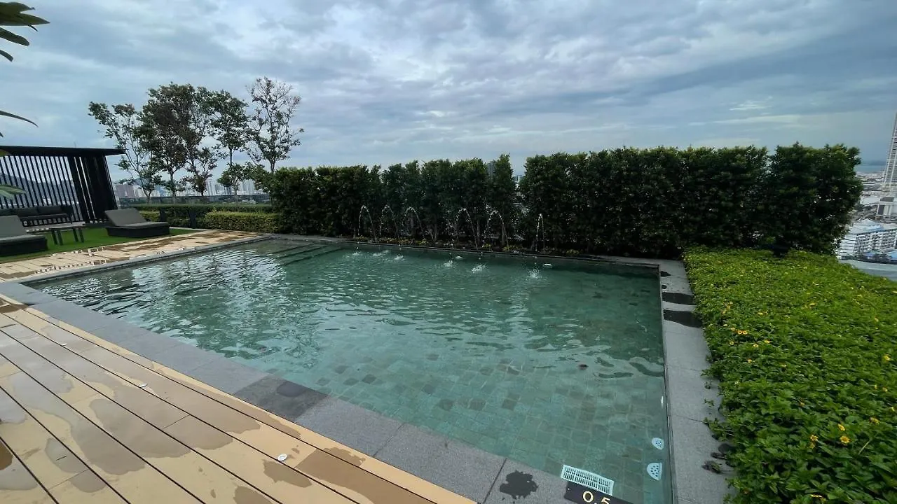 Beacon Executive Suites #Cozyfamilystay #Rooftoppool #16 #10Paxs ジョージタウン 0*,